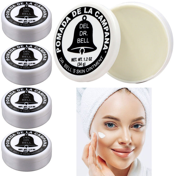 4 Pc Dr. Bells Skin Pomade Pomada De La Campana Ointment Skincare Cream 1.2oz