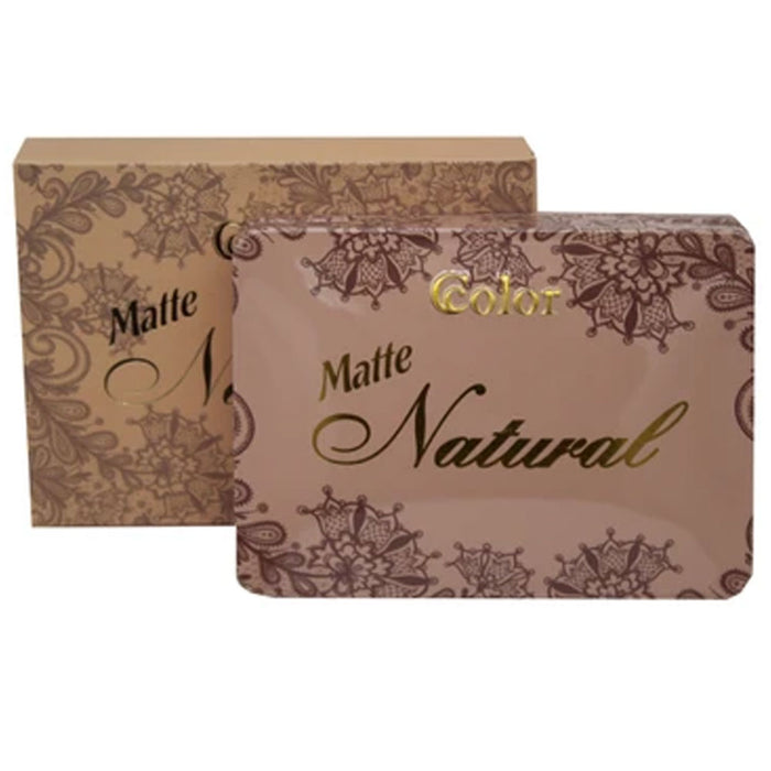 2 Pk Eyeshadow Palette 9 Color Soft Natural Neutral Shades Matte Makeup Cosmetic