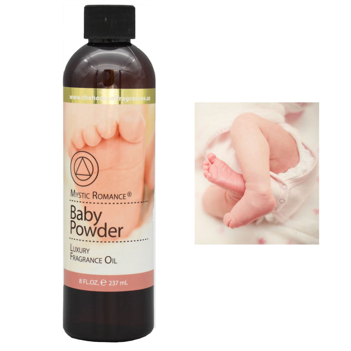 Baby Powder Fragrance Oil Burner Aromatherapy Newborn Scented Shower Party 8oz