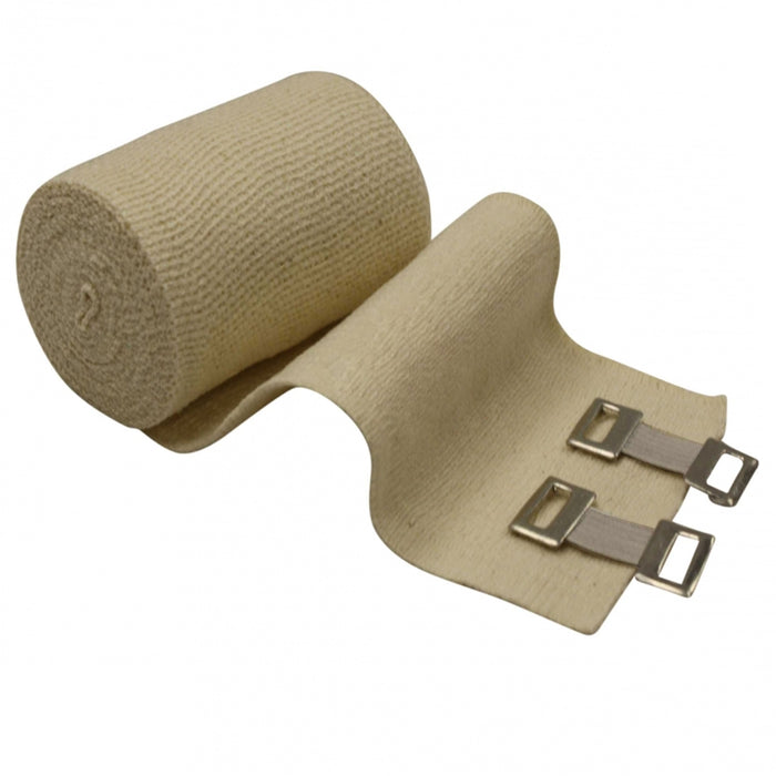 2 Pc Elastic Bandage Wrap With Metal Clips 2" Ankle Wrist Foot Sports First Aid