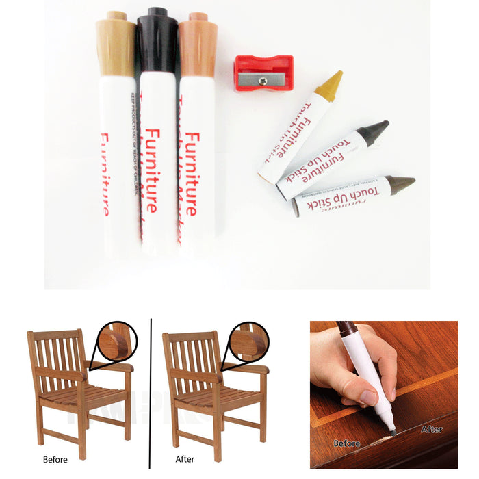 14 Wood Touch Up Scratch Scuff Repair Marker Wooden Floor Furniture Mark Remover