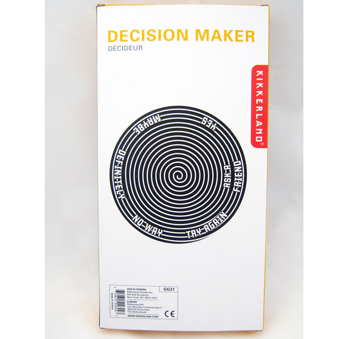 Kikkerland Magnetic Decision Maker Swinging Pendulum Game Fate Fun Desk Office