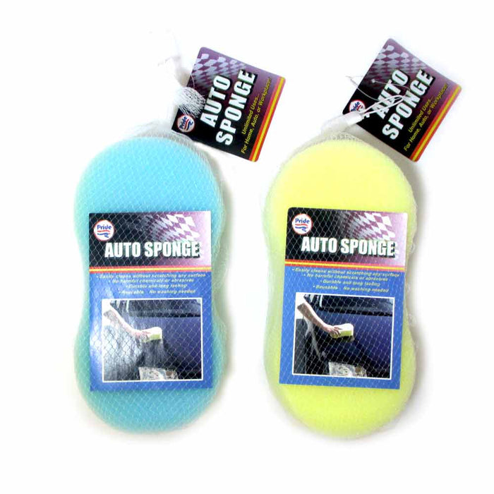 2 Pc Nonslip Cleaning Foam Sponge Auto Car Vehicle Washing Pad Cleaner Tool Wash