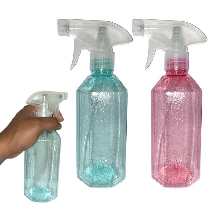 1 Plastic Spray Bottle 14.2oz Mist Plant Sprayer Hair Salon Tool Hairdressing
