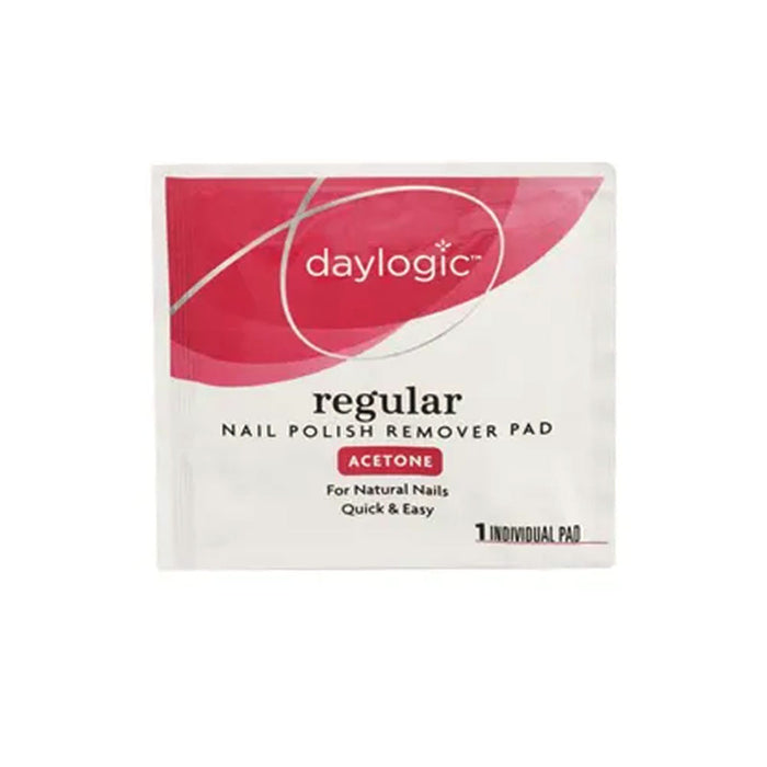 100 Pc Individually Wrapped Acetone Wipes Nail Polish Remover Pads Fingernails