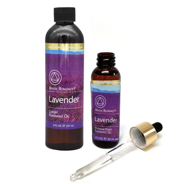2 Lavender Fragrance Oil Diffuser Burner Candle Rattan Reed Refill Aromatherapy