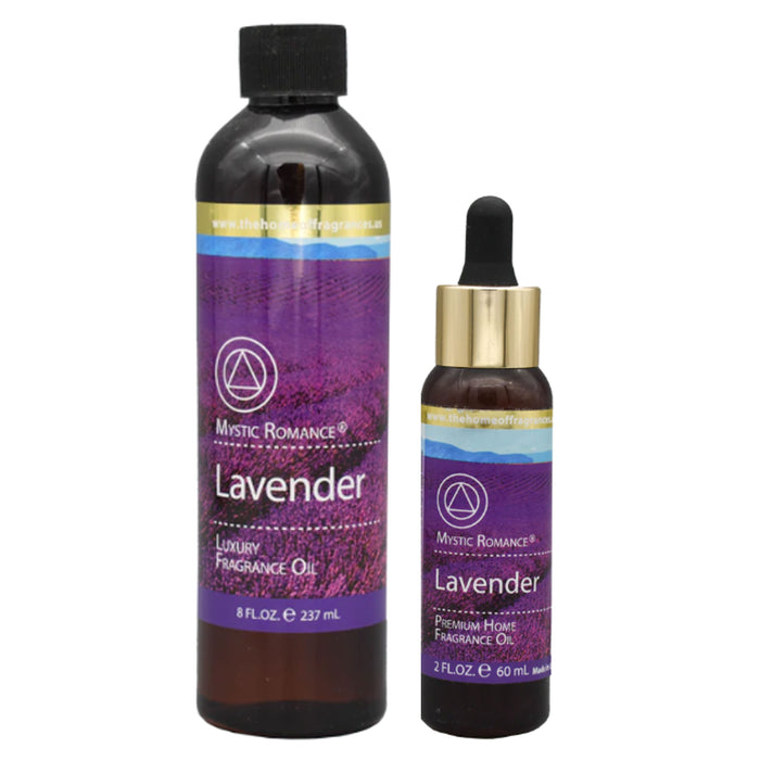2 Lavender Fragrance Oil Diffuser Burner Candle Rattan Reed Refill Aromatherapy