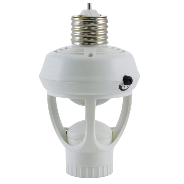 2 Pc Motion Light Control Sensor 360-Degree Incandescent CFL LED Lamp Holder