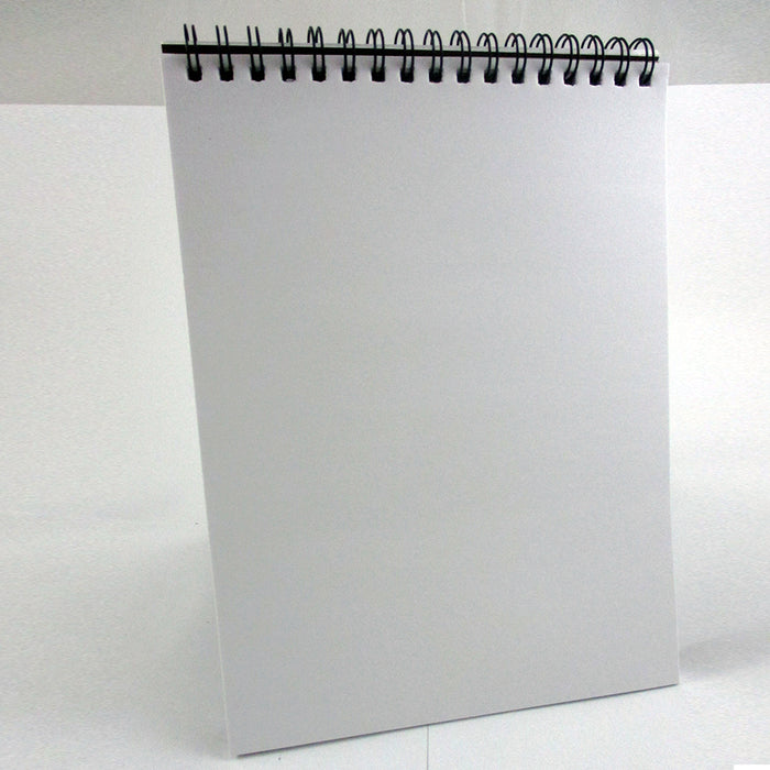 5 Pc 50 sheets 6x8  Top Bound Spiral Premium Quality Sketch Book Paper Pad Draw