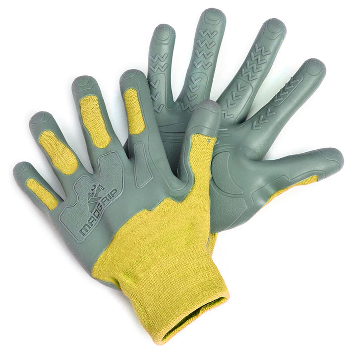 2 Pairs Work Gloves Pro Palm Knuckler Grip Hand Protection Cushioning Safety XXL