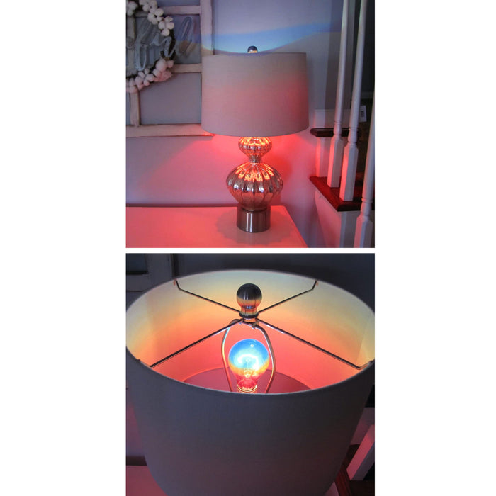 6 Pc Rainbow Light Bulbs Multicolor 40w 120v Lighting Lamp Ambient Party Decor
