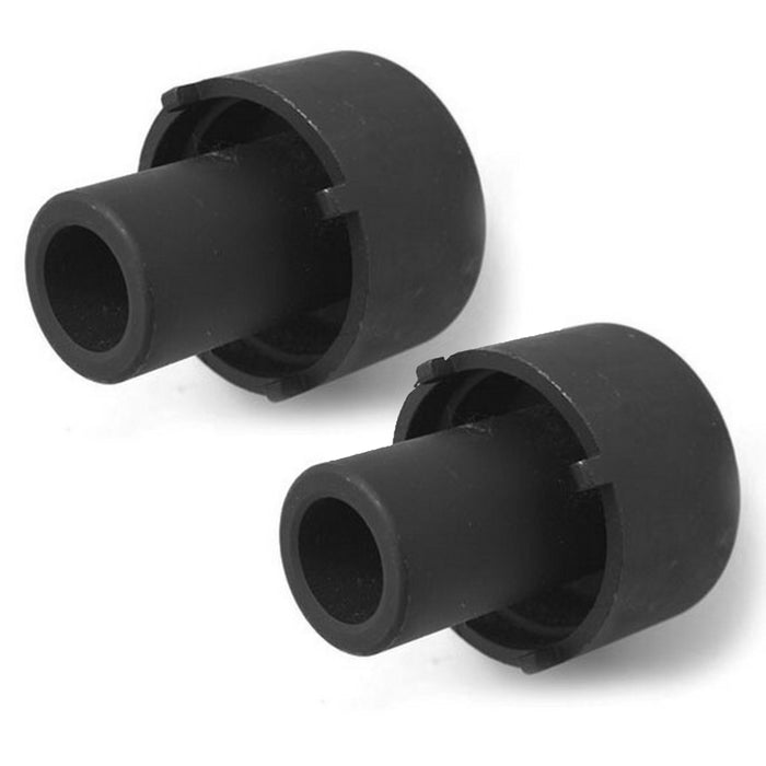 2 Pc 4 Lug Spindle Nut Wrench 1-9/16" Socket Axles Rotating Locknut Tools Auto