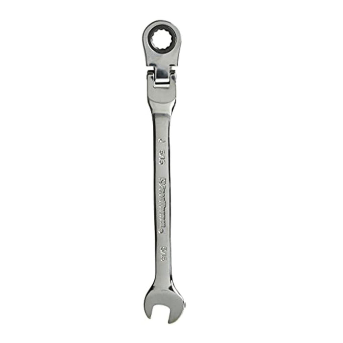 1 Pc Flex Head Ratcheting Wrench 5/16" Combination Flexible Ratchet Hand Tools