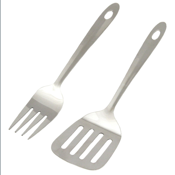 7 Stainless Steel Cooking Utensil Set Kitchen Server Serving Tools Spatula Spoon