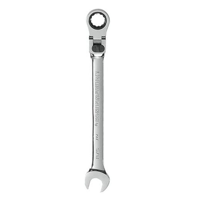 1 Pc Flex Head Ratcheting Wrench 5/8" Combination Flexible Ratchet Hand Tools