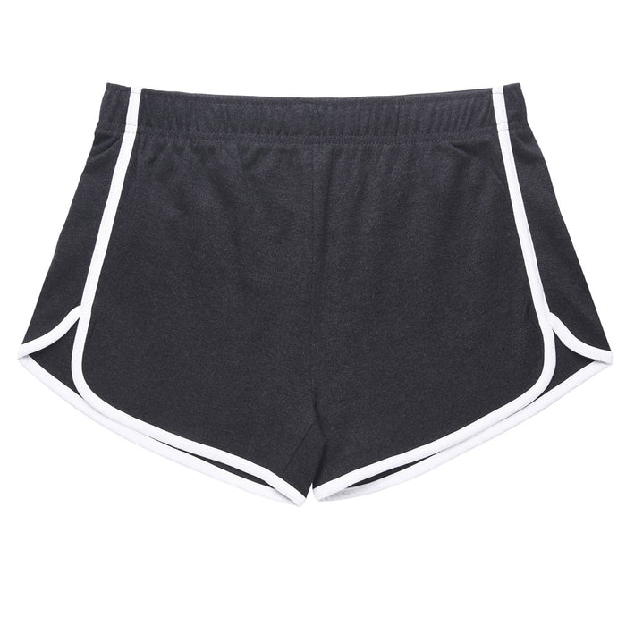 Women's Workout Gym Shorts Lounge Walking Yoga Active Athletic Apparel Black