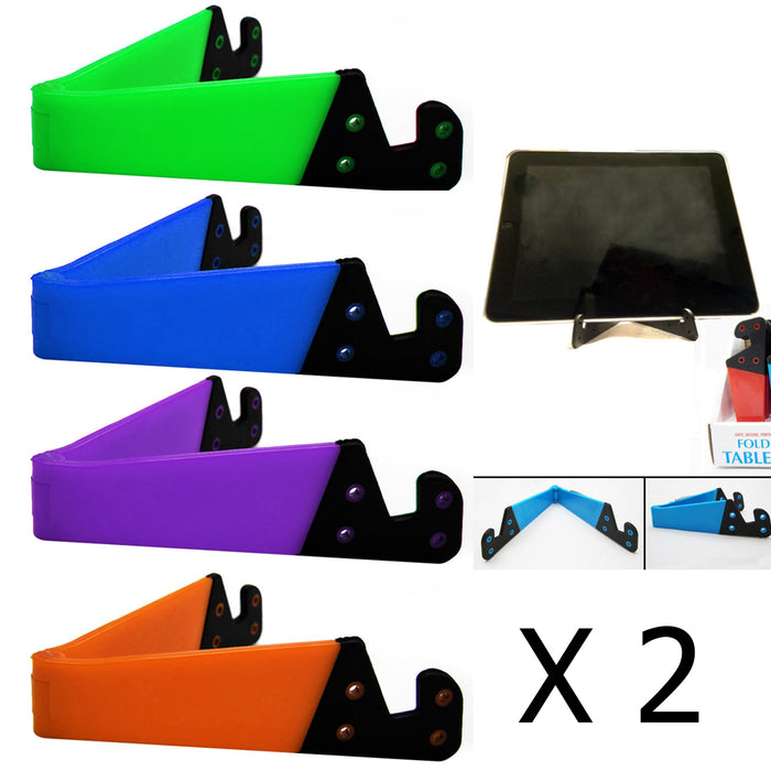 1 Cell Phone Stand Tablet Desk Table Holder Folding Mount Cradle Dock iPhone