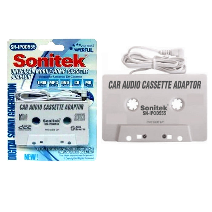 CAR AUDIO CASSETTE TAPE DECK ADAPTER ADAPTOR 4ALL IPOD MP3 CD IPOD