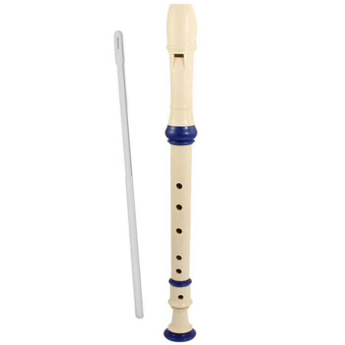 1 Pc Flute Recorder 8 Holes Woodnote Soprano Baroque Musical Instrument 11.8"L