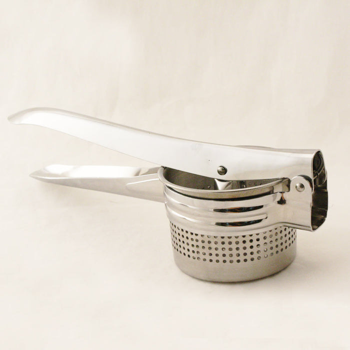 1 Stainless Steel Potato Masher Heavy Duty Potato Ricer Fruit Vegetable Press