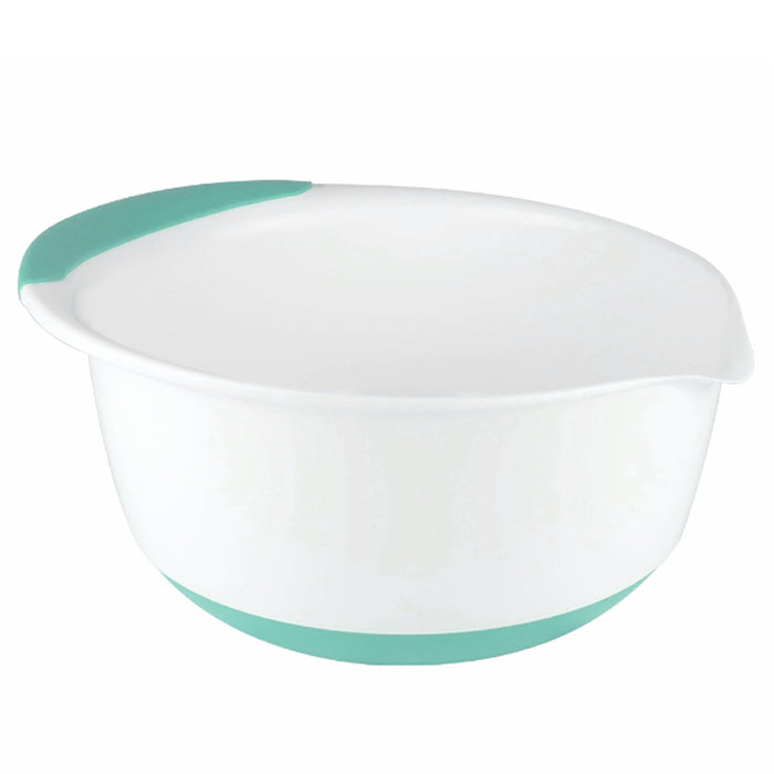 1 Large Mixing Bowl Non Slip Soft Grip Pouring Spout Mix Baking Tool 5qt 159oz