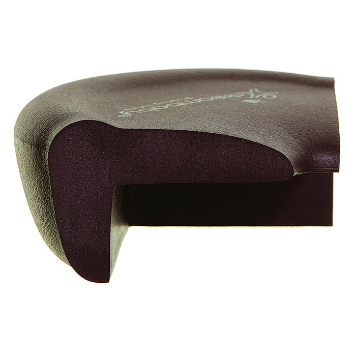 Dreambaby 4 Pack Foam Corner Bumpers Brown Edge Guards Baby Proof Child Safety