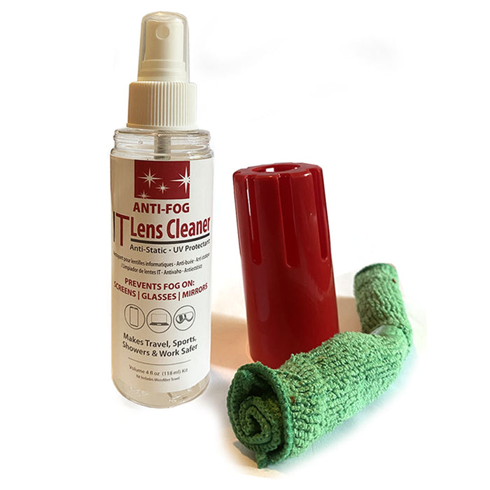 2 Pack Anti-Fog Spray 4oz Lens Cleaner for Glasses Masks Goggles Swim Ski Scuba