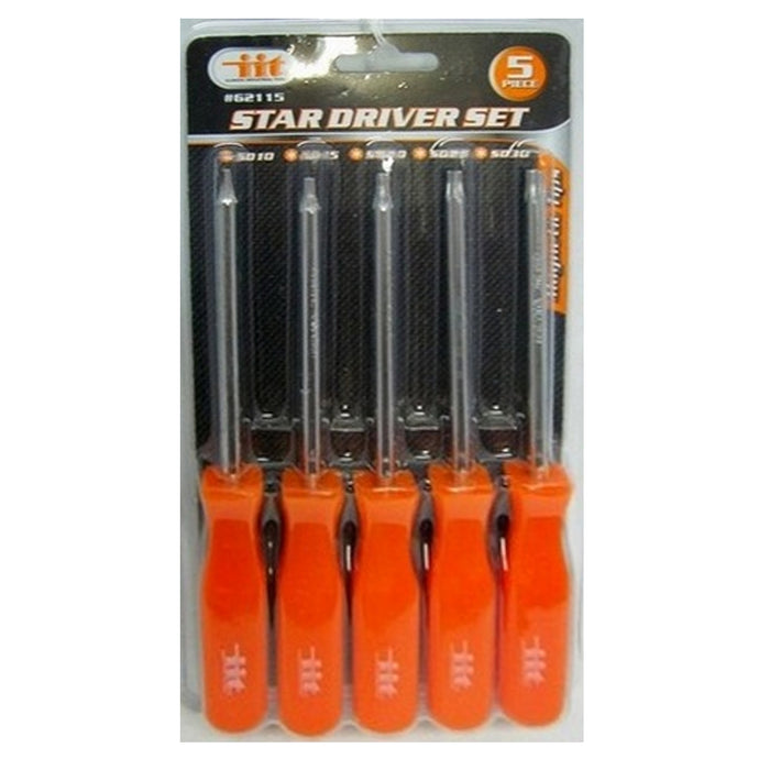5 Piece Torx Screwdriver Set Star Driver Precision Tool Repair Magnetic Tip New
