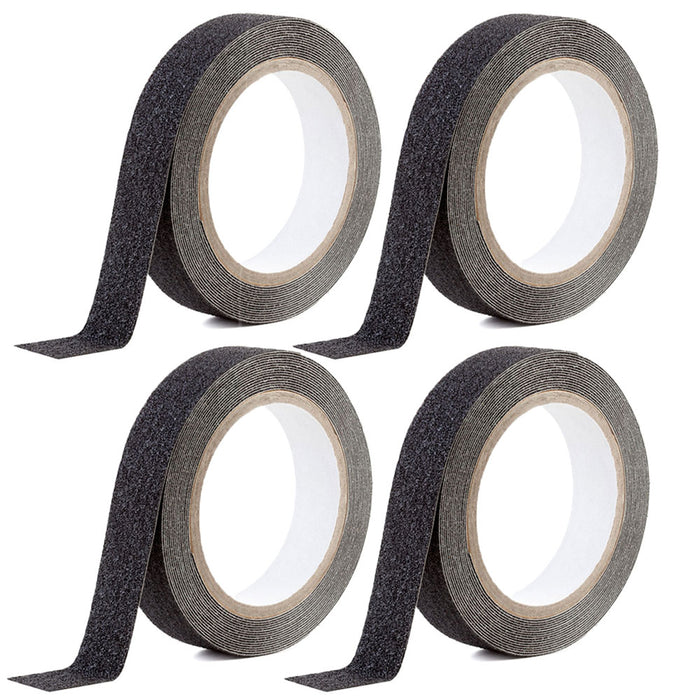 4 Rolls Tread Anti Slip Step Tape Non Skid High Traction Adhesive Grip 196.9"L