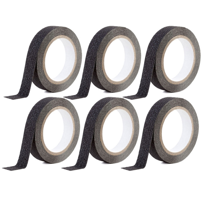 6 Rolls Adhesive Anti Slip Tape Non Skid Traction Tread Grip Steps Stairs 196.9"