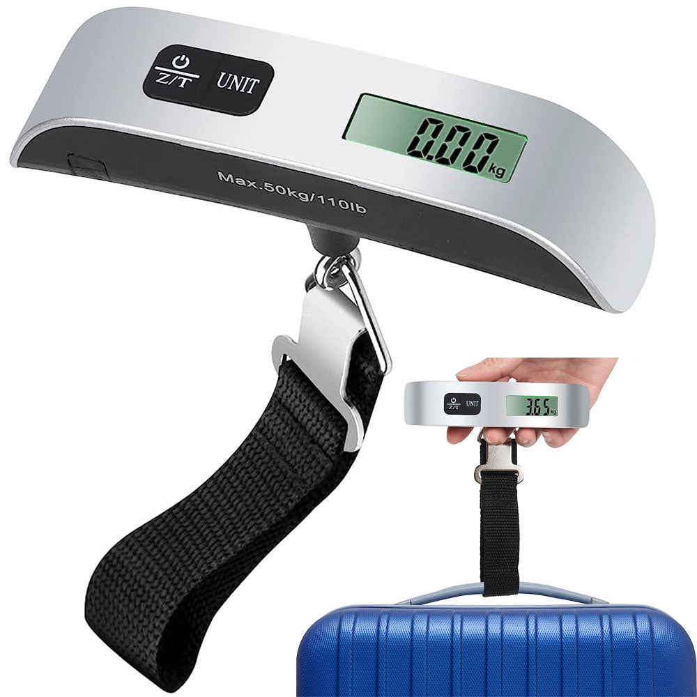50KG Digital Travel Portable Handheld Weighing Luggage Scales