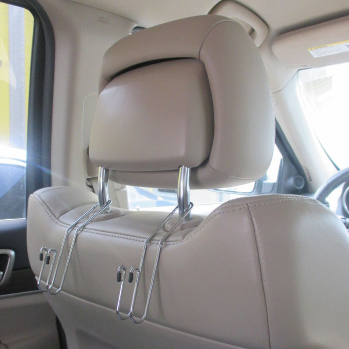 2 Universal Car Back Seat Headrest Hanger Holder Hooks Bag Purse Organizer SUV