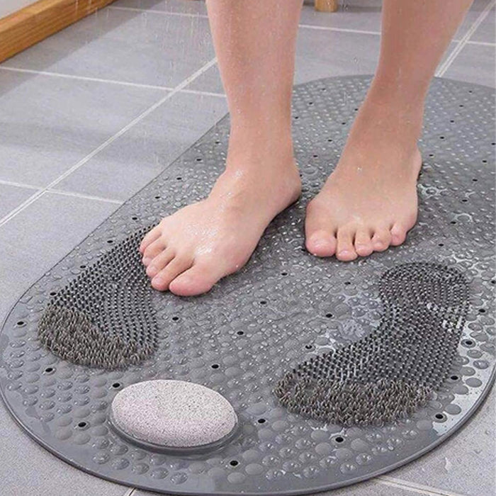 1pc Bathroom Non-slip Mat, Shower Non-slip Carpet, Foot Massage Mat