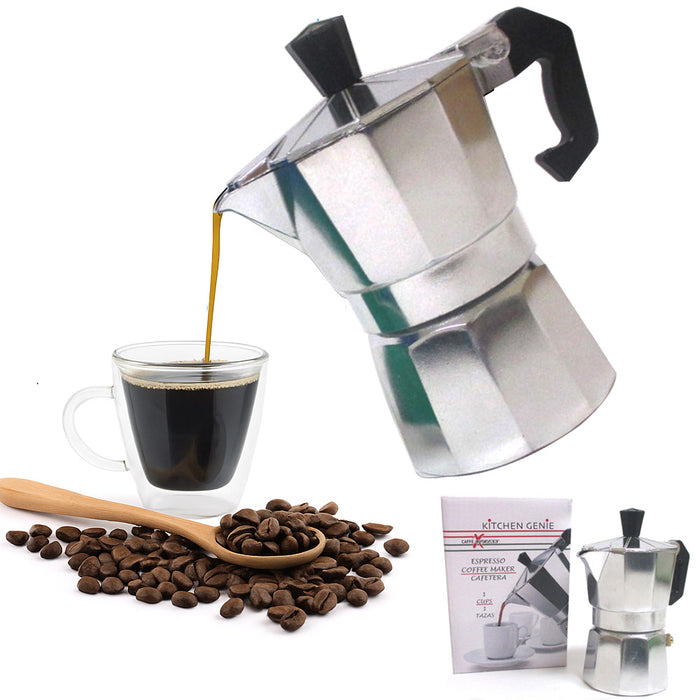 Coffee Maker Cafetera Espresso Latte Coffeemaker Expresso Mini 1 Cup Brewer Pot