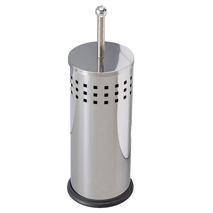 2 Sets Stainless Steel Toilet Plunger w/ Holder Combo Unclog Bathroom Chrome