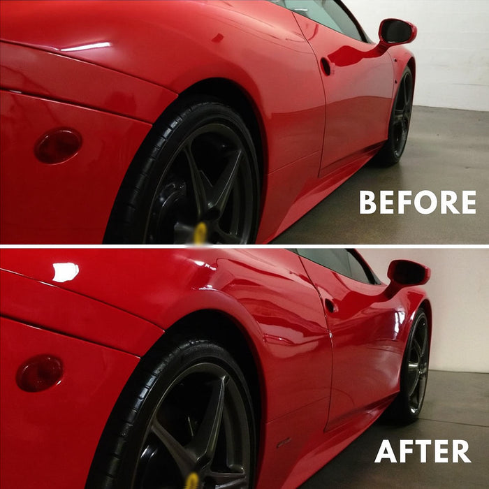 2 Bottle WAX COLOR MAJIC Radiant Red Car Polish Wash Paint Shine 32 OZ