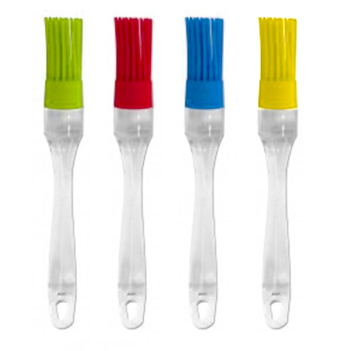 4 X Silicone Basting Brush Kitchen Cooking Utensil Grilling Baking Sauce Tool