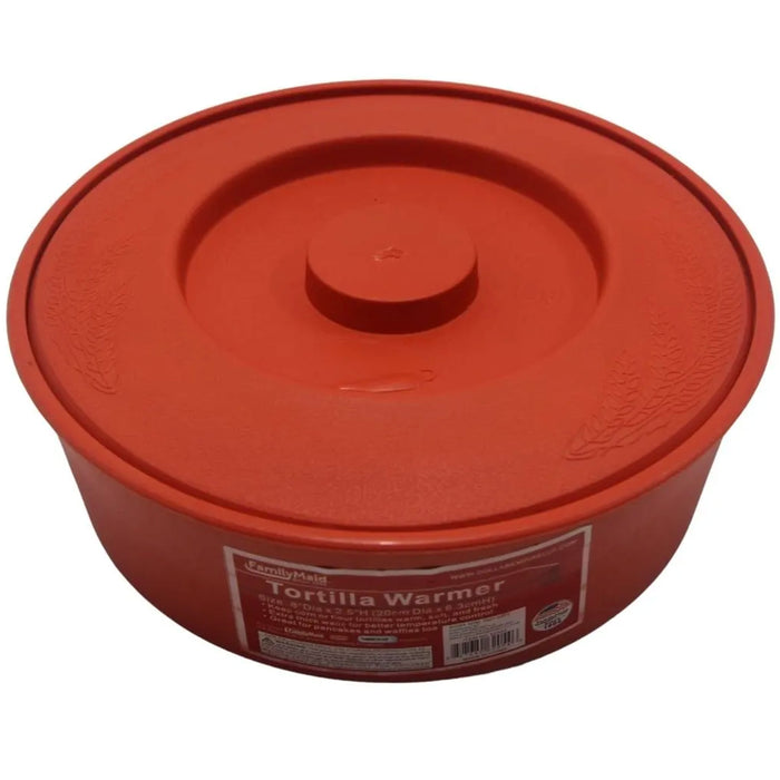 1 PC Quality Mexican Tortilla Warmer Insulated Container Pancake Taco Keeper 8"
