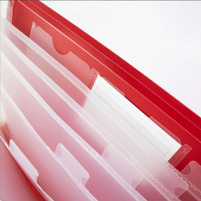 Expandable 13 Pocket File Folder Paper Organizer Accordion School Office New !