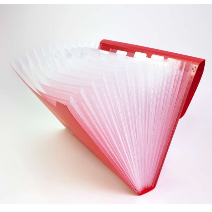Expandable 13 Pocket File Folder Paper Organizer Accordion School Office New !