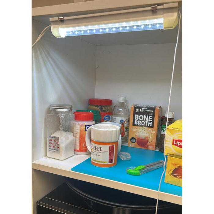 6 Pc LED Shop Lights Mounted Utility Garage 30W 12"L Wall Fixture Pull String