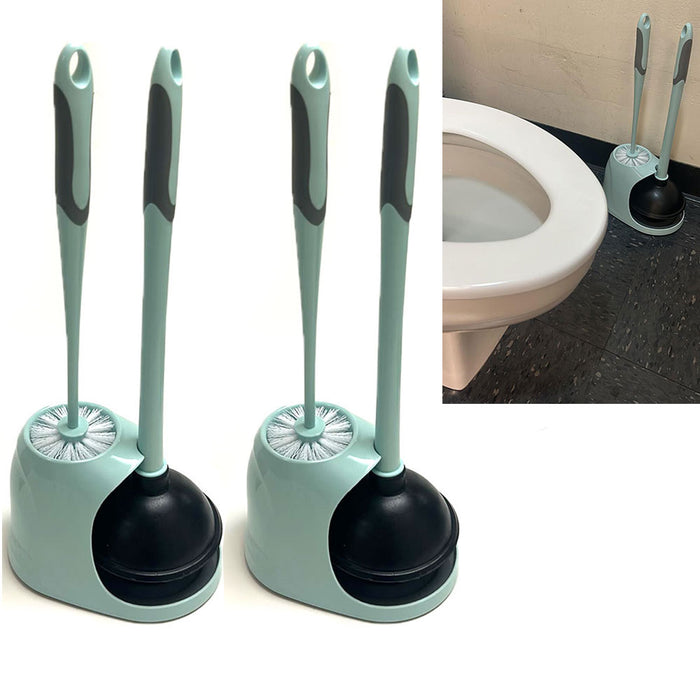 AllTopBargains Small Plunger Unclogging Kitchen Bathroom Sink Drain Blaster Cleaner Shower Tub, Black