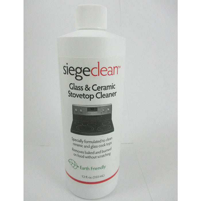 Cleaner Glass Stove Stovetop Polish Heavy Duty Cooktop Eco Friendly 12oz Bottle