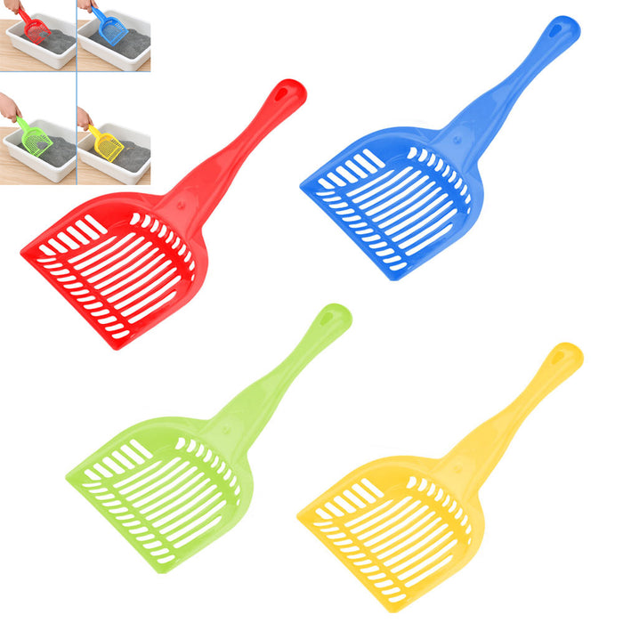 Pet Scoop 11" Dog Cat Poop Waste Litter Box Scooper Tool Clean Sanitary Plastic