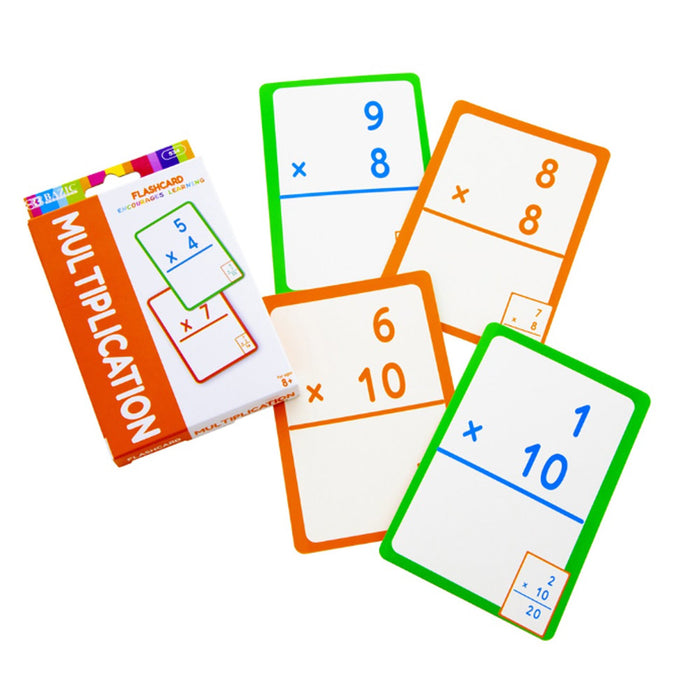 Flash Cards Set 2 Homeschool Learning Educational Multiplication Division Math