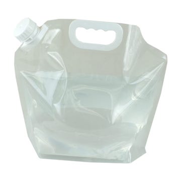 2pc Collapsible Water Container 5 Liter Camping Storage Foldable Bottle Portable