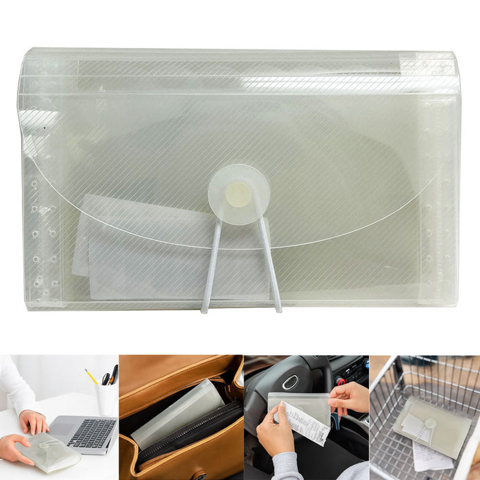 3 Pk Mini Coupon Organizer 13 Pockets Expandable Accordion File Storage Receipt