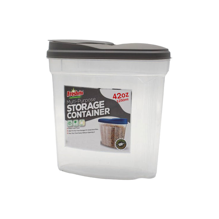 3 Pack Cereal Containers Storage Dispenser Set Pantry Dry Food Bin BPA Free 42oz