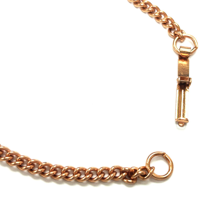Pure Dainty Copper Link Bracelet Chain Men Women Handmade Wrist Wellness Jewelry