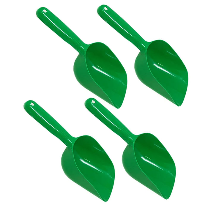 4 Plastic Gardening Shovel Scoop Trowel Hand Tools Transplant Soil Scooper Lawn